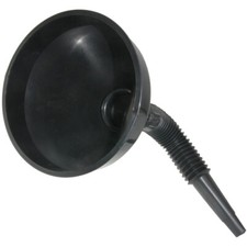 Einfülltrichter aus Kunststoff m. Sieb + flexible Rohr Ø140mm Kunststofftrichter