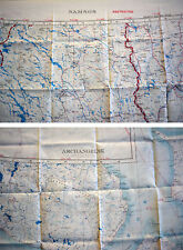 Fliegerkarte Silk Map von Norwegen (Namsos) Finnland (Archangel'sk) 1:1.000.000