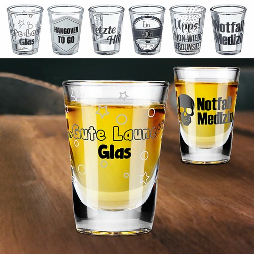 24x schnapsgläser shot glas - shot,