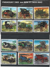  Paraguay 1983_Amerikanische + Europäische Oldtimer