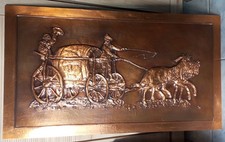 Kupferstich Pferdekutsche