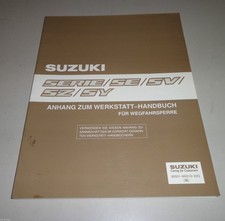  Werkstatthandbuch Nachtrag Suzuki Vitara SE 416 / Vitara X-90 SZ 416 04/1996