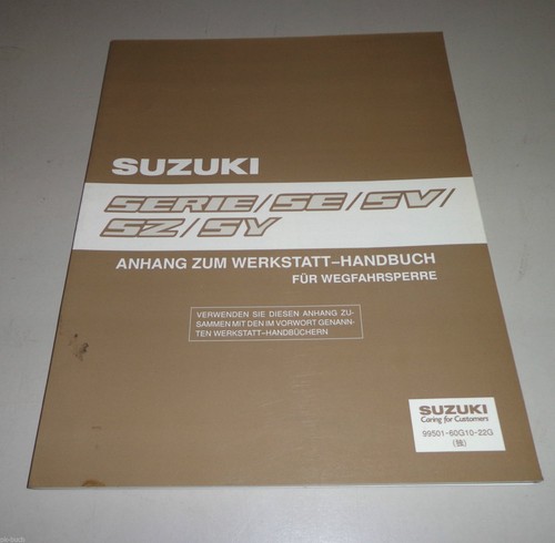 Werkstatthandbuch nachtrag - ,