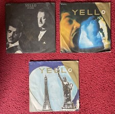 Yello, 3 Vinyl  Singles 45rpm 7“