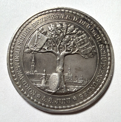 Medaille hamburg jubiläum - medaille,
