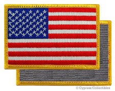 AMERICAN FLAG EMBROIDERED