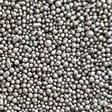 Edelstahlgranulat CrNi rund