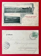 AK BURKERSDORF im Erzgebirge 1904 Mitteldorf und Oberdorf     ( 145760