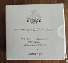 san marino 5 euro münze 2007