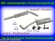 Abgasanlage Auspuff für Skoda