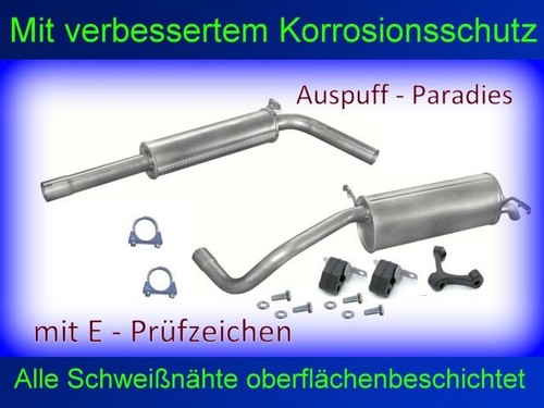 Abgasanlage auspuff für - abgasanlage,
