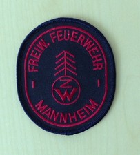 Ärmelabzeichen Feuerwehr Werkfeuerwehr Zellstoff Waldhof Mannheim aufgelöst rar
