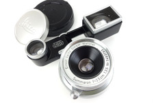 Leitz Leica Summaron 3,5 f3,5 black paint schwarz Lack Brille früh 1483783 jc136