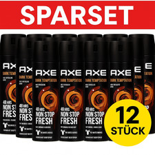 Axe Deodorant Deo Bodyspray Dark Temptation 48h 12er Pack, 12x150ml, OvP Neu