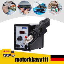 858D SMD Hot Air Rework Station Heißluft Schweißen Löten Solder Hot Air Gun NEW