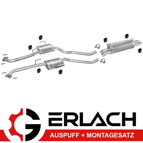 Auspuff für opel omega - für,