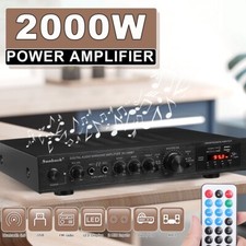 2000W Verstärker Musikverstärker Stereo Amplifier HIFI USB Digital Bluetooth FM