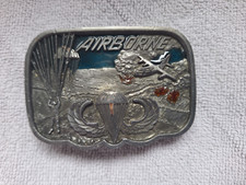 buckle gürtelschnalle USA Airborne
