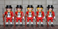 Playmobil Briten " Damen Garnison" Garde Franzosen Husaren Soldaten 5 X Napoleon