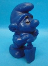 20043 FAULENZER Schlumpf Nr. 38 einfarbig Grundmaterial DUNKELBLAU Bully