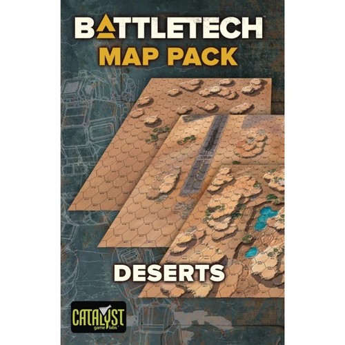 Battletech map pack - map, desert