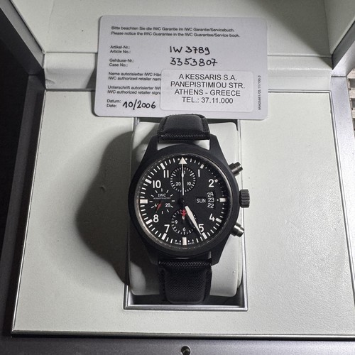 Iwc top gun 2006 - 2006, chronograph