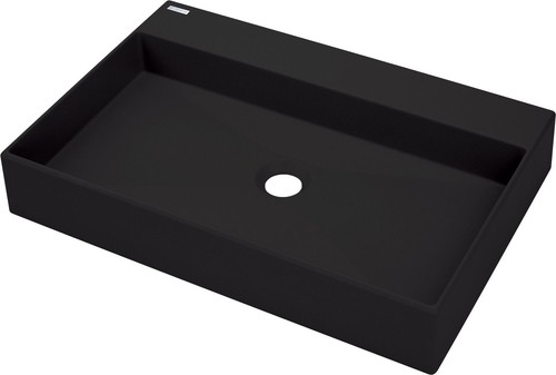 Schwarzes aufsatzwaschbecken - schwarzes,