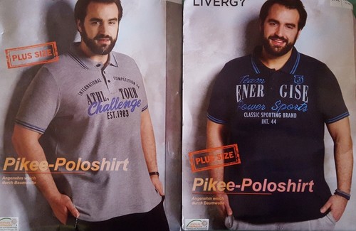 Pikee poloshirt 3xl 4xl - poloshirt,