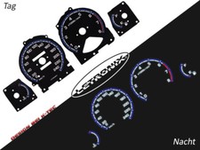 Selbstleuchtende Tachoscheiben