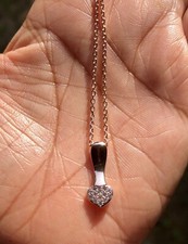 925 Sterlingsilber CZ Herz