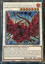 Yugioh Schwarzer Rosendrache RA04-DE057 Secret Rare 1. Auflage Deutsch