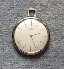 Taschenuhr - MONDIA - Uhrwerk Ebauches SA - 17 Jewels - LÄUFT