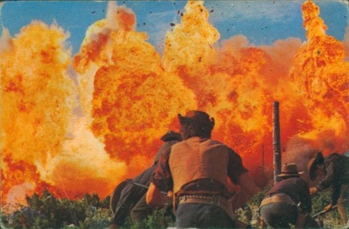 Sammelbild karl may filmszene - sammelbild,