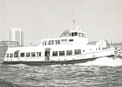 Dampfer oceanliner hadag - dampfer,