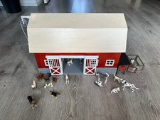 Schleich Bauernhof Landwirtschaft Farm Sammlung Konvolut Scheune und viele Tiere