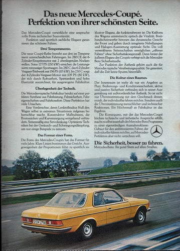 Mercedes werbeanzeige werbung - mercedes,