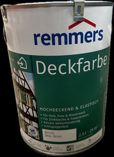 Remmers deckfarbe neu - remmers, 2,5l