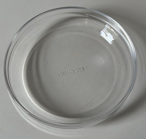 Lufthansa glas bordgeschirr - glas,