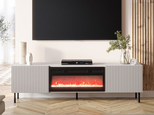 Lowboard mit kamin - tv-lowboard,