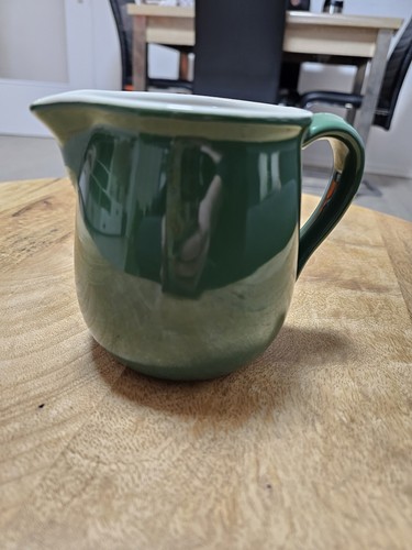 Milchkanne porzellan grün - milchkanne,