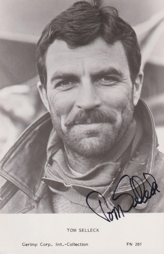 Tom selleck original - original, autogramm