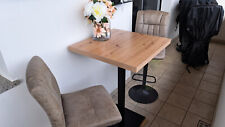 Bistrotisch / Hochtisch   2Sck. SET  mit 4 Stck. drehbare Bar Hocker, Tisch  
