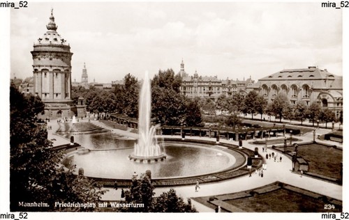 Mannheim jahr 1935 - ak,