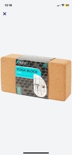 Kaytan Yoga Block yogablock Cork Natur Yogaklotz Fitness Pilates Meditation OVP