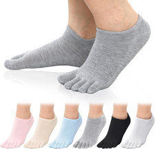 6 Paar Damen Zehensocken