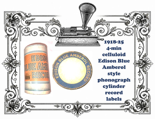Edison blue amberol - amberol, (2)