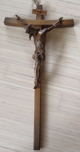 Altes kreuz kruzifix 50x - ~,