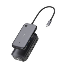 VERBATIM Share My Screen USB-C kabelloser Display Adapter 1080P mit Hub WDA-01
