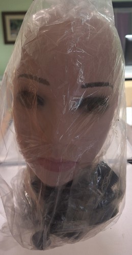 21in beige bald - beige, female