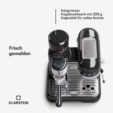 Espressomaschine Siebträger Kaffeebereiter Kaffeemaschine 20 Bar 1,4 L Schwarz 